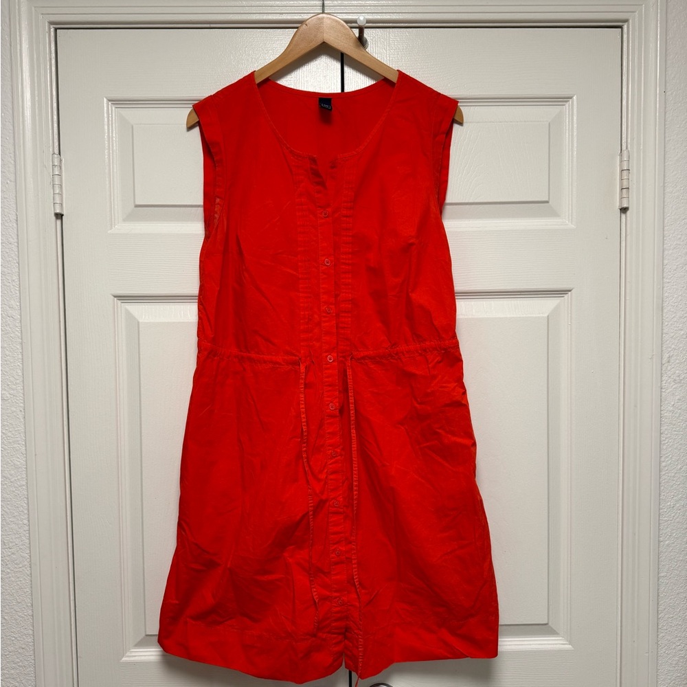 GAP size L red dress
